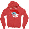 the man with the golden zapper Zipper Hoodie