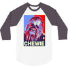 chewbacca poster, ideal gift or birthday present 3/4 Sleeve Shirt