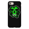celtic green clover skull patch, irish biker patches iPhone 8
