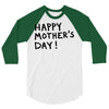 happy mothers 3/4 Sleeve Shirt