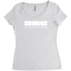 dmc delorean   mens Women's Triblend Scoop T-shirt