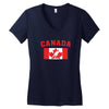 Canada Women's V-Neck T-Shirt