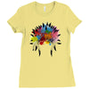 native american Ladies Fitted T-Shirt