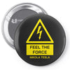 nikola tesla Pin-back button