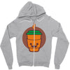 jack o latte Zipper Hoodie