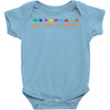 we come in peace Baby Bodysuit