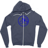 fast speed bicycle bike biking sport athlete geek gift idea tee shirt Zipper Hoodie