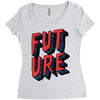 future Women's Triblend Scoop T-shirt
