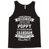 Super Cool Poppy Of A Freaking Awesome Grandson Tank Top