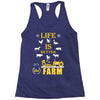 life is better1 Racerback Tank