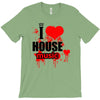 i love house music t shirt men logo3 new t shirt clothing design men T-Shirt