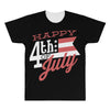 happy 4th of july All Over Men's T-shirt