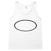 black oval Tank Top
