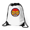 lucha libre   red Drawstring Bags