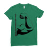 stong man Ladies Fitted T-Shirt