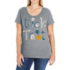 Trick or Treat Ladies Curvy T-Shirt
