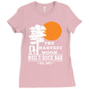 neil young inspired t shirt harvest moon csn&amp;y rock Ladies Fitted T-Shirt