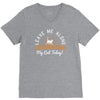 leave me alone talking to my cat today V-Neck Tee