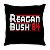 reagan bush '84 Throw Pillow