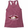 September Peeking Out Baby Girl Racerback Tank