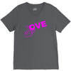fuck love party V-Neck Tee
