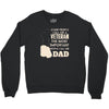 veteran dad 2 Crewneck Sweatshirt
