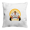 samurai gym Throw Pillow