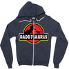 Daddysaurus Jurassic Park Zipper Hoodie