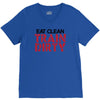 eat clean train dirty V-Neck Tee