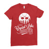 crystal lake consuelor Ladies Fitted T-Shirt