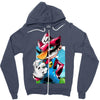 makai mario Zipper Hoodie