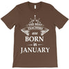 the best teachers are born in january T-Shirt
