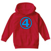 number 4 Youth Hoodie