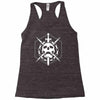 destiny raid skull emblem Racerback Tank
