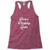 bride's drinking team diamond ring bachelorette Racerback Tank