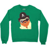 pug in a crew Crewneck Sweatshirt