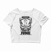 Never Underestimate Dog Rescuer Who Was Born June Crop Top