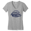 Totally Awesome Sister Women's V-Neck T-Shirt