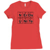 nerds unite Ladies Fitted T-Shirt