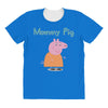 peppa pig mommy pig All Over Women's T-shirt