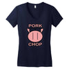 pork cho Women's V-Neck T-Shirt