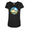 my neighbor totoro Maternity Scoop Neck T-shirt