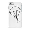 stick man skydiving iPhone 7 Case