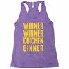 winner winner chicken dinner 2 Racerback Tank