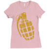granate grenade waffe weapon krieg war pc game classic usa army Ladies Fitted T-Shirt
