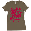 such a nasty woman Ladies Fitted T-Shirt
