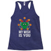 my wish Racerback Tank