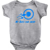 my boys can swim Baby Onesie