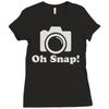 oh snap! Ladies Fitted T-Shirt