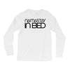 namastay in bed Long Sleeve Shirts